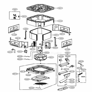 Part Location Diagram of EBR69493301 LG PCB ASSEMBLY,MAIN