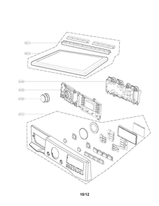 Part Location Diagram of AGL55862027 LG PANEL ASSEMBLY,CONTROL