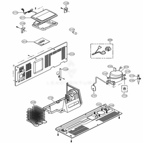 Part Location Diagram of EBR87145172 LG PCB ASSEMBLY,MAIN