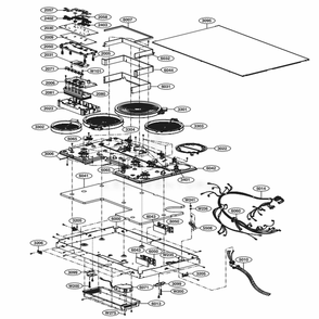 Part Location Diagram of MEE64284801 LG HEATER,RADIATION