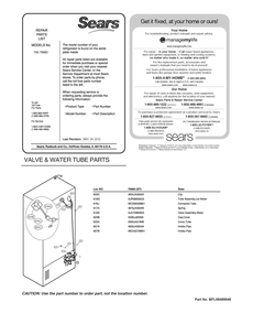 Valve And Water Tube Parts Diagram and Parts List for GR-L318LSZM ASTCSE1 LG Refrigerator