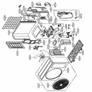 Part Location Diagram of MAZ65045709 LG BRACKET,MOTOR