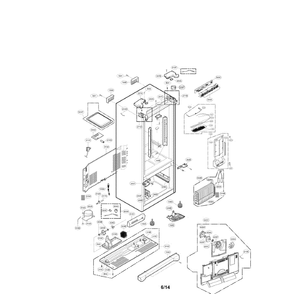 Part Location Diagram of AJP73914401 LG TRAY ASSEMBLY,DRIP