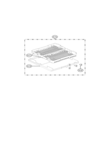 Cutlery Rack Assembly Parts Diagram and Parts List for LDS5774ST  LG Dishwasher