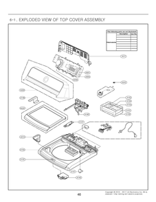 Part Location Diagram of EBR86498801 LG PCB ASSEMBLY