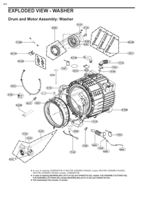 Diagram 5 Diagram and Parts List for SWWE50N3 ANSEEUS LG Washer