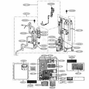 Part Location Diagram of EBR34853102 LG PCB ASSEMBLY,MAIN