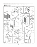 Exploded View Diagram and Parts List for UD651EXD2 ABKAUSH LG Dehumidifier