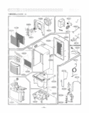 Exploded View Diagram and Parts List for UD451EAD1 AGRAUSH LG Dehumidifier
