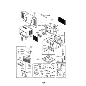 Part Location Diagram of ABQ75823203 LG CASE ASSEMBLY,CONTROL