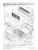 Exploded View Diagram and Parts List for LAN126HV ANCBEUS LG Air Conditioner