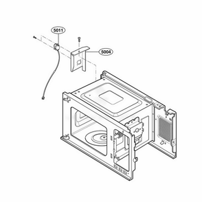 Sensor Parts Diagram and Parts List for 64289 AB1ESEA LG Wall Oven