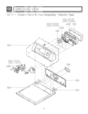 Part Location Diagram of 3457ER1002H LG Plate Assembly,Top