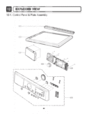 Part Location Diagram of 3300EL2001E LG Plate,Upper
