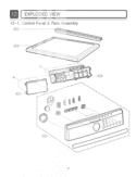 Part Location Diagram of 3300EL2001D LG Plate,Upper