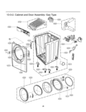 Part Location Diagram of ACQ72301002 LG COVER ASSEMBLY,CABINET