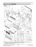 Exploded View Diagram and Parts List for LP073HD2A ASBBEUS LG Air Conditioner