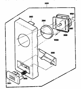 Part Location Diagram of 507005 LG Button
