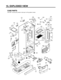 Part Location Diagram of AEH71135366 LG HINGE ASSEMBLY,CENTER