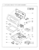 Part Location Diagram of AGL72929701 LG Panel Assembly,Front