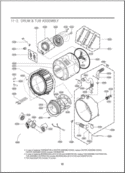 Part Location Diagram of 4986ER0004P LG GASKET