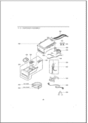 DISPENSER ASSEMBLY Diagram and Parts List for WM3070HWA F1298FYN LG Washer
