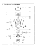 Part Location Diagram of AJK72909307 LG Suspension Assembly
