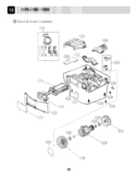 EXPLODED VIEW   Base & Motor Assembly Diagram and Parts List for DLEC855W ABWEEUS LG Dryer