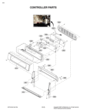 CONTROLLER PARTS Diagram and Parts List for LRE30757ST FS1LLGA LG Range