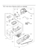 Part Location Diagram of MDQ38393702 LG FRAME,BODY