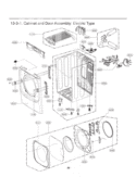 Part Location Diagram of MDQ62936301 LG FRAME,DOOR(OUTER)