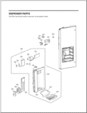 Part Location Diagram of ACQ75432174 LG COVER ASSEMBLY,DISPLAY