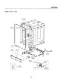 EXPLODED VIEW  ACCESSORIE S Diagram and Parts List for LDF7561ST ASTEEUS LG Dishwasher