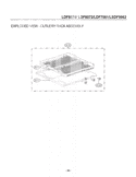 EXPLODED VIEW  CUTLERY RACK ASSEMBLY Diagram and Parts List for LDF7561ST ASTEEUS LG Dishwasher