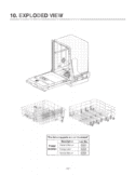 EXPLODED VIEW Diagram and Parts List for LDF7551ST ASTEEUS LG Dishwasher