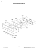 CONTROLLER PARTS Diagram and Parts List for LWD3010ST ASTLLGA LG Range