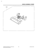 NOZZLE ASSEMBLY Diagram and Parts List for LUV350P AP1ELGA LG Canister Vacuum