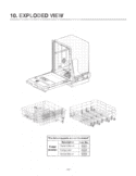 EXPLODED VIEW Diagram and Parts List for LDF7551WW ABWEEUS LG Dishwasher
