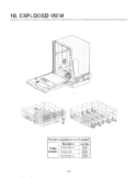 EXPLODED VIEW Diagram and Parts List for LDF7551BB ABPEEUS LG Dishwasher