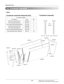 Diagram 2 Diagram and Parts List for ACHH020VBAB ABEAAAU LG Air Conditioner
