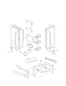 Part Location Diagram of MCR64995701 LG DECOR,HANDLE