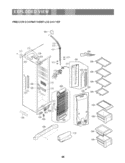 Part Location Diagram of 4775JA2104E LG HINGE ASSEMBLY,LOWER