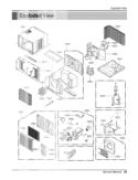 Service Manual  Exploded View Exploded View Diagram and Parts List for LW2410HR AWYAHDP LG Air Conditioner