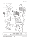 C  LG El In All r r  r tr n s purp Diagram and Parts List for LSU242CE AWHBEUS LG Air Conditioner