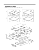 REFRIGERATOR PARTS Diagram and Parts List for LFX31945ST ASTCNA1 LG Refrigerator