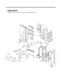 Part Location Diagram of MBL65024301 LG CAP,DECOR REFRIGERATOR