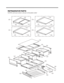 REFRIGERATOR PARTS Diagram and Parts List for LFX31935ST ASTCNA1 LG Refrigerator
