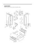 Part Location Diagram of ADD73995901 LG Door Assembly - Stainless