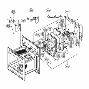 Part Location Diagram of 2B72066Y LG MOTOR,AC FAN