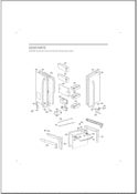 Part Location Diagram of ABA74231702 LG BRACKET ASSEMBLY,HANDLE